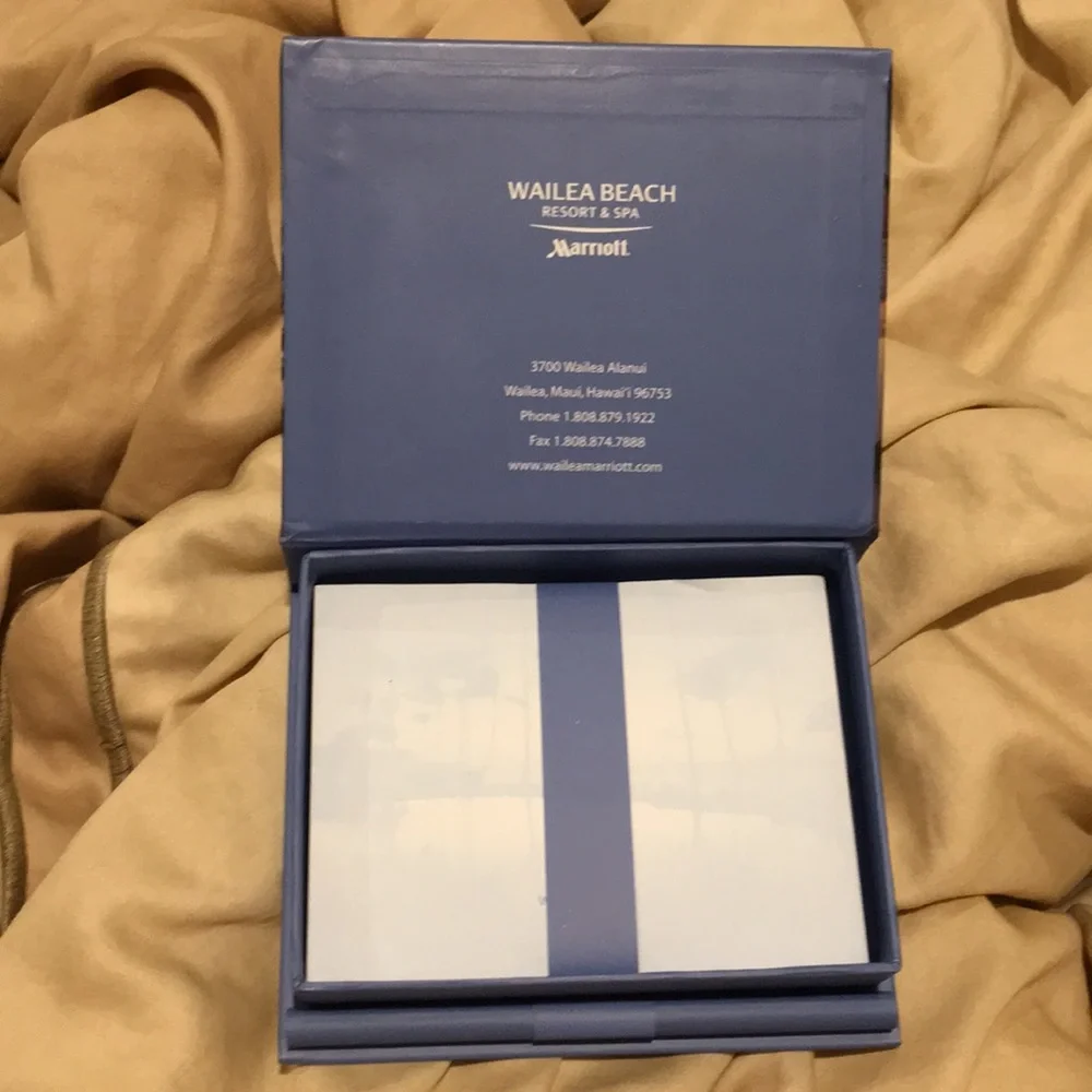 Maui Wailea Beach Marriott Notepad Pencil Set